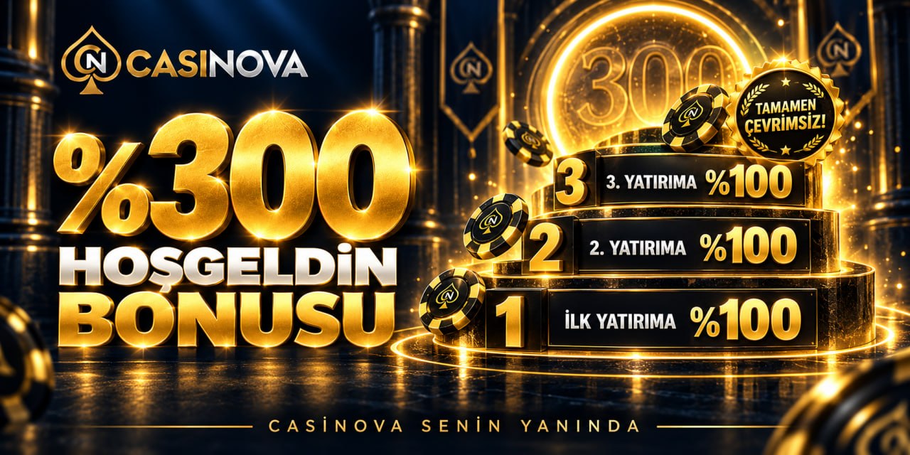 %300 HOŞGELDİN BONUSU